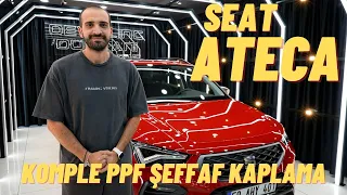 4K - Seat Ateca Komple PPF Şeffaf Kaplama Uygulaması