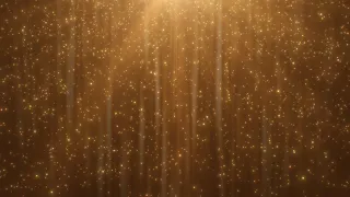 Beautiful Falling Golden Shimmer Dust Sparkle Particles Magic Glow 4K DJ Visuals Loop Background