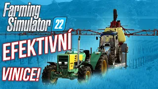 EFEKTIVNÍ VINICE! | Farming Simulator 22 #27