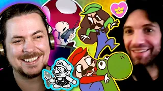 We watch MARIO Game Grumps Animations! - Game Grumps Compilations