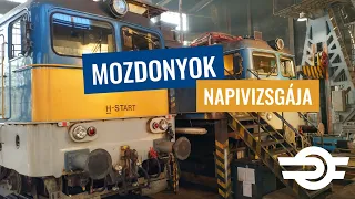 Mozdonyok napivizsgája