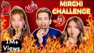 🔥MIRCHI CHALLENGE🔥 RABEECA KHAN🥵HAFSA KHAN🥵SHAHEER KHAN🥵🌶🌶🌶♥️💎🥳😂😂😂