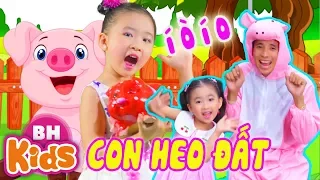 CON HEO ĐẤT í ò í o ♫ Candy Ngọc Hà ♫ Nhạc Thiếu Nhi Con Heo Đất