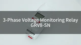 3-Phase Voltage Monitoring Relay : GRV8-SN