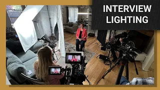 How to light and film a professional interview