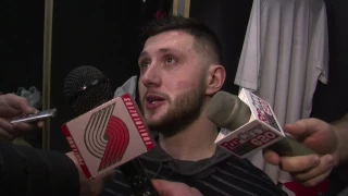 Jusuf Nurkic recaps incredible performance in Portland Trail Blazers win over 76ers