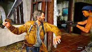 The Last of Us 2 Remastered  (PS5) - Joel Gameplay - 4K - Funny Ragdolls Compilation