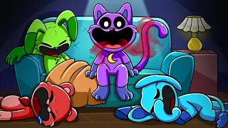 When CATNAP Has a DARK SECRET!? Smiling Critters Cartoon - Poppy Playtime Chapter 3