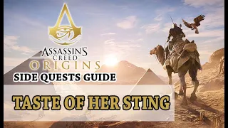 Assassin's Creed Origins - Taste of Her Sting (Side Quest Guide)