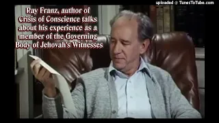 Ray Franz talks about the JW Governing Body