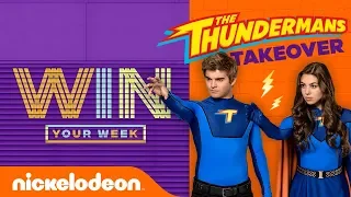 The Thundermans TAKEOVER w/ Kira Kosarin & Jack Griffo 🌩️ | #WinYourWeek