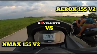 NMAX 155 V2 VS AEROX 155 V2 (DRAGRACE)