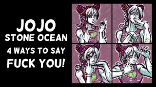 JoJo Stone Ocean: 4 Ways To Say FUCK YOU!