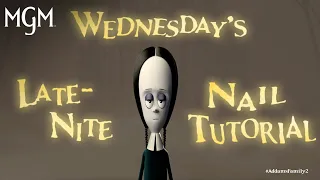 THE ADDAMS FAMILY 2 | Wednesday’s Late Night Nail Tutorial | MGM Studios