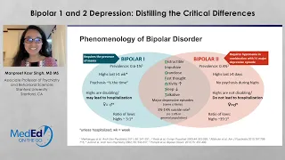 Bipolar 1 and 2: Distilling the Critical Differences