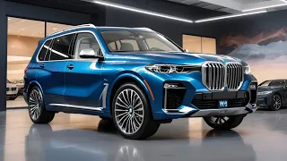 Unveiling Grandeur: A Look Inside the 2025 BMW X7 (US)