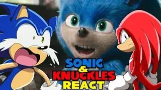 Sonic & Knuckles React To Sonic The Hedgehog (2019) - Official Trailer