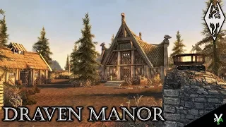 DRAVEN MANOR: Buildable Player Home!- Xbox Modded Skyrim Mod Showcase