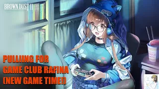 LIKE OLD SCHOOL CONSOLE RPG'S? CHECK OUT THIS GAME! | Pulling for Game Club Rafina in Brown Dust 2!