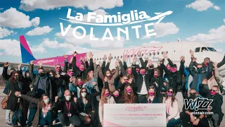 The Biggest Italian Family flies to Corfu with WIZZ - La Famiglia Volante