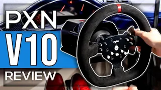 PXN V10 Review | The NEWEST Entry-Level Force Feedback Wheel!