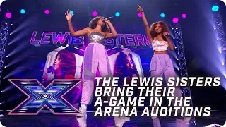 The Lewis Sisters do it like a brother singing Jessie J! | X Factor: The Band | Arena Auditions