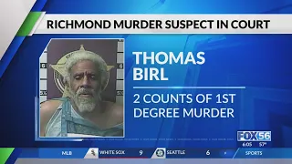 Richmond murder suspect in court