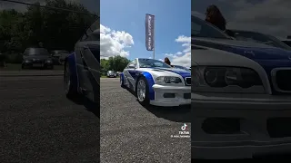 BMW M3 GTR from Need for Speed in real life #shortvideo #shortsfeed #shortsvideo #car #carlover