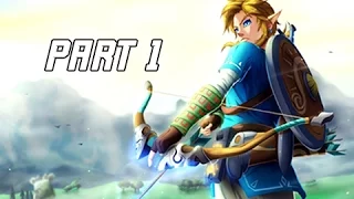 Legend of Zelda Breath of the Wild Walkthrough Part 1 - Link's Awakening (Let's Play Commentary)