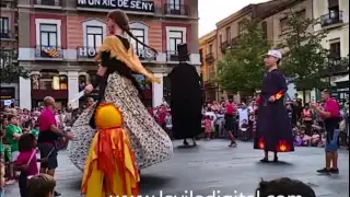 Cercavila de la Festa Major d'estiu 2015. Sant Celoni.