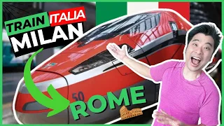 🇮🇹 How to travel by high speed train from Milan to Rome via Trenitalia Frecciarossa Business Class