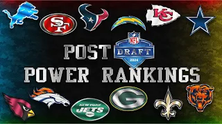 Post 2024 NFL Draft Power Rankings