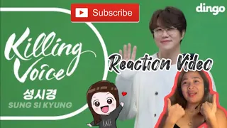 SUNG SI KYUNG | KILLING VOICE | DINGO | REACTION VIDEO