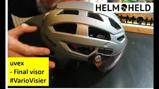 Uvex - final visor (V) vario - vorgestellt (Deutsch) - powered by helmheld.de