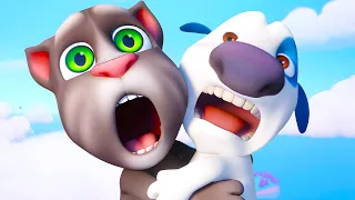 OUT OF CONTROL PLANE! ✈️  | Talking Tom Shorts | Cartoons For Kids | WildBrain Kids