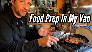 Food Prepping In My Minivan #adayinalife #vlog