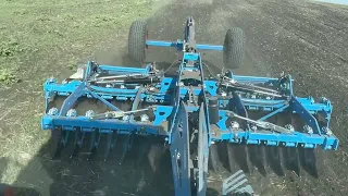 Обработка почвы John Deere 7930 + Lemken rubin 10 4.5