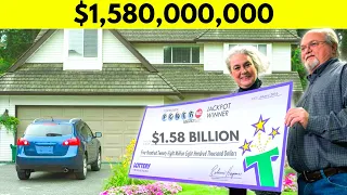 BILLIONAIRE Lottery Winners Who Live Like AVERAGE JOES!