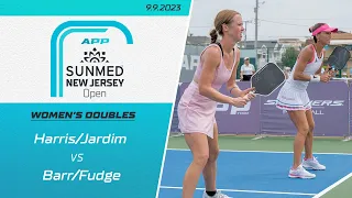 2023 APP Sunmed New Jersey Open | Women's Doubles | Harris/Jardim vs. Barr/Fudge
