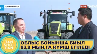 Қызылордада күріш егу науқаны басталды