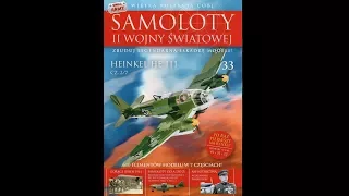 Cobi - SAMOLOTY II WOJNY ŚWIATOWEJ - numer 33 - Co w numerze i montaż - Heinkel HE 111 2/7