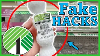 Fake high-end Decorations with $1 Dollar Store products! NEW HACKS & DIY's TO DO in 2023!