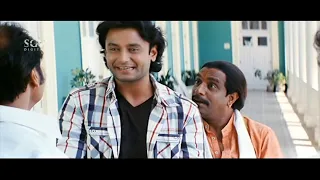 Abhay Kannada Movie Back To Back Comedy Scenes | Darshan, Aarthi Thakur, Omprakash Rao