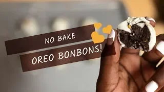 NO BAKE OREO BONBONS!!