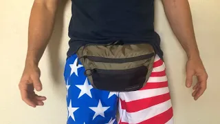 EberleStock Bando bag tactical EDC fanny pack review. #edc #ifak #conceiledcarry #gear #reviews