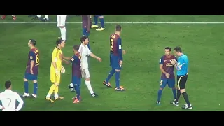 Barca Vs Real Madrid 3-2 Marcelo's Fault on Fabregas+Fight (HD)