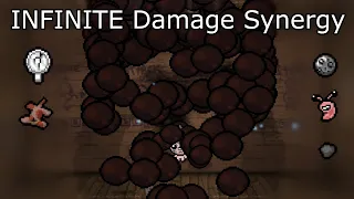 INSANE INFINITE DAMAGE SYNERGY  (The Binding of Isaac: Repentance)