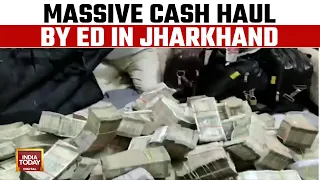Huge Cash Haul In ED Raids At Premises Linked With Minister Alamgir’s Aide | India Today News