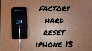Factory Hard Reset iPhone 13/ pro/ max to factory settings - 2022