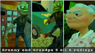 Granny and Grandpa 5 all 6 endings